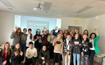 Pasākums “Es pasaulē!” Daugavpils pilsētas pamatskolu skolēnu pašpārvaldēm