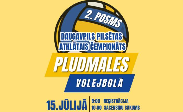 PLUDMALES VOLEJBOLS | DAUGAVPILS PILSĒTAS AČ 2.POSMS