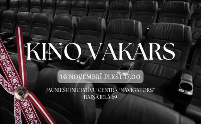 JAUNIEŠIEM | KINO VAKARS