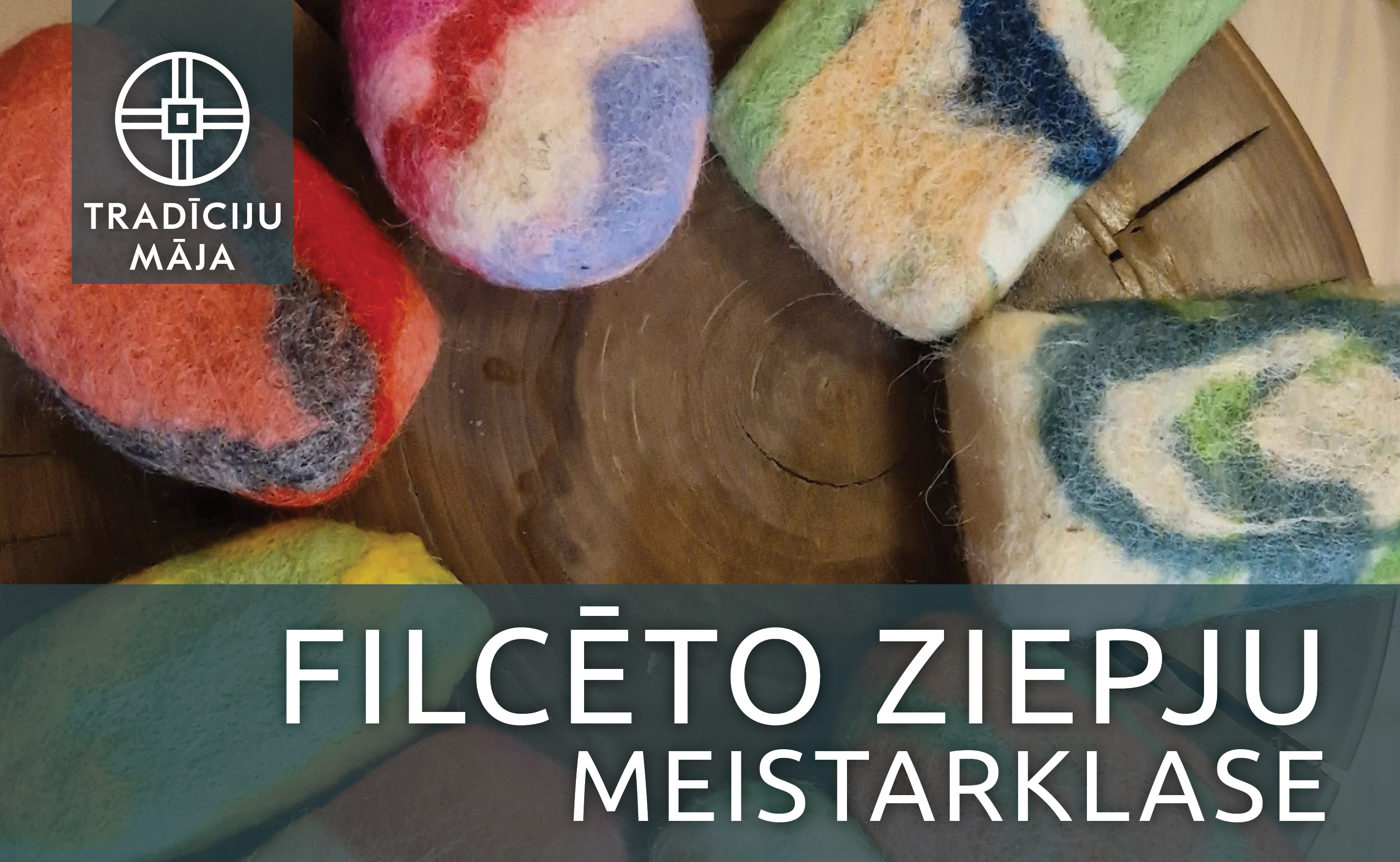 Filcēto ziepju meistarklase d