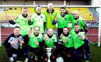 Daugavpils veterānu futbola komanda jau 4.reizi  kļūst par čempioniem