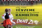 Vīru kora “TĒVZEME” un bērnu deju kopas “KAMOLĪTIS” koncerts “DAINU ZEME” 1