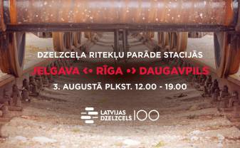 ''Latvijas dzelzceļš'' 100 gadu jubileju atzīmēs ar ritekļu parādi un urbānajiem dārza svētkiem