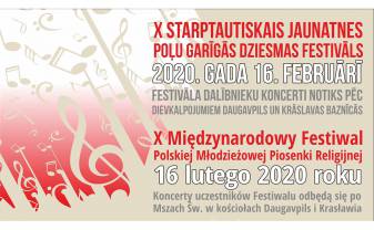 X Starptautiskais jaunatnes poļu garīgās dziesmas festivāls