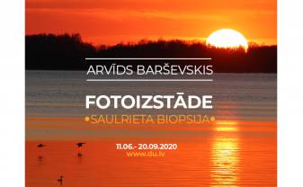 ARVĪDS BARŠEVSKIS. FOTOIZSTĀDE. SAULRIETA BIOPSIJA 10.06.- 20.09.2020