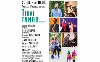 MUZIKĀLAIS AUGUSTS DAUGAVPILĪ 2020. TIKAI TANGO…