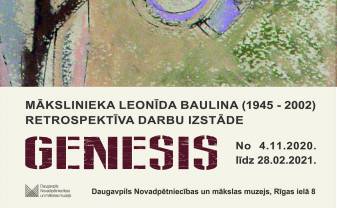 Daugavpils mākslinieka Leonīda Baulina izstāde „GENESIS”