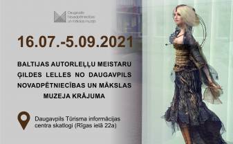 EXHIBITION OF DOLLS IN THE SHOP WINDOWS OF DAUGAVPILS TOURISM INFORMATION CENTRE