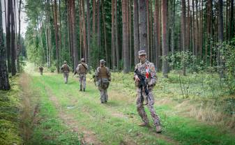 Militāro mācību “Namejs 2021” laikā Zemessardzes 3. Latgales brigāde uzsāk lauka taktisko vingrinājumu