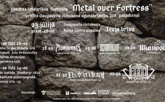 Cietokšņa ugunskristību 210.gadadienā notiks festivāls “Metal over Fortress”