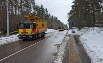 Kontakttīkla bojājumu dēļ mainās sabiedriskā transporta kustība Stropos