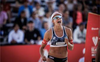 Graudiņa/Samoilova VW Beach Pro Tour Elite 16 posmu Gštādē noslēdz 9.vietā