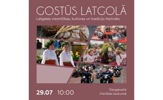 Festival of Latgale’s hospitality “Gostūs Latgolā” to be held in Daugavpils