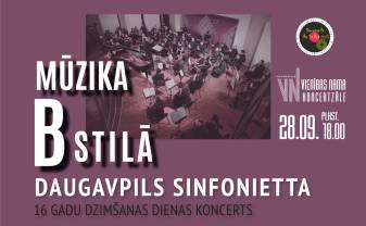 “Daugavpils Sinfonietta” aicina uz dzimšanas dienas koncertu