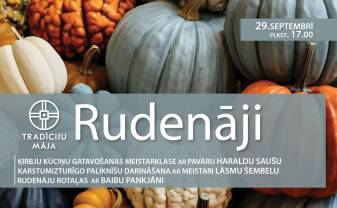 Vienības nama Tradīciju mājā svinēs Rudenājus