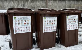 Ar 1. janvāri Daugavpilī tiks nodrošināta iespēja nodot šķirotus virtuves atkritumus