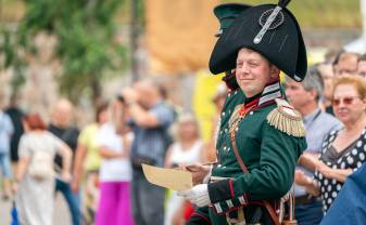 Festivāls ''Dinaburga 1812'' pulcēja pārstāvjus no piecām Eiropas valstīm