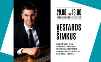 Daugavpilī notiks pianista Vestarda Šimkus koncerts
