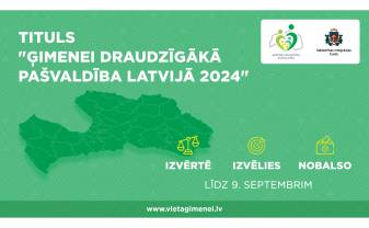 Sācies iedzīvotāju balsojums par ģimenēm draudzīgāko pašvaldību 2024. gadā