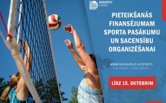 LĪDZ 15. OKTOBRIM VAR PIETEIKTIES FINANSĒJUMAM SPORTA SACENSĪBU ORGANIZĒŠANAI