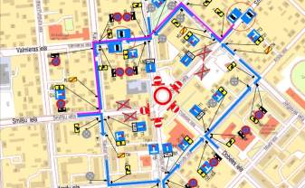 27. un 30. septembrī slēgs autotransporta kustību Smilšu, Ventspils un Dobeles ielas rotācijas aplī