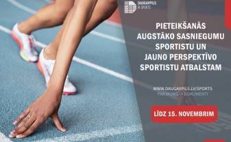 Līdz 15. novembrim var pieteikties augstāko sasniegumu sportistu un jauno perspektīvo sportistu atbalstam