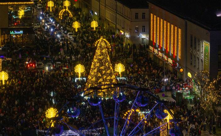 Daugavpils aicina uz jaudīgu Jaungada ballīti Vienības laukumā