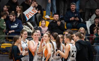 ''Daugavpils Universitāte'' uzsāk izslēgšanas spēles Latvijas sieviešu basketbola čempionātā