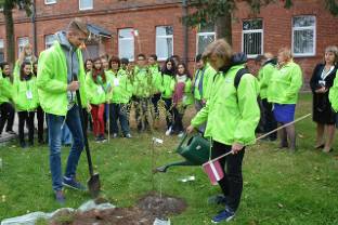 Daugavpils 12.vidusskolas 11. un 12.klašu skolēni Erasmus+ projekta ietvaros uzņem ciemiņus no 8 Eiropas valstīm