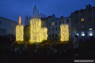 2. decembrī Daugavpilī uzstādīs Adventes vainagu