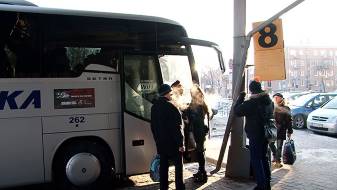 Daugavpils autobusu parka pasažieru ievērībai