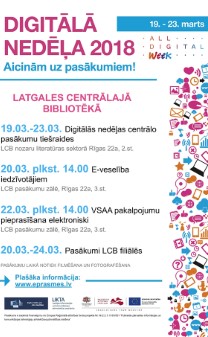 Digitālā nedēļa Daugavpils bibliotēkās