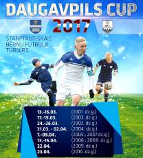 Pirmdien sāksies tradicionālais bērnu jauniešu turnīrs “Daugavpils Cup”