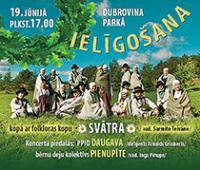 Ielīgošana kopā ar folkloras kopu SVĀTRA