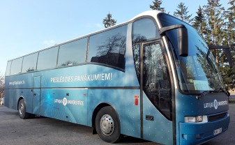 Daugavpili un Rēzekni apmeklēs interaktīvais Latvijas Universitātes autobuss