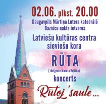 Latviešu kultūras centra sieviešu kora “Rūta” koncerts